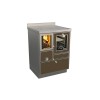 Cuisinières à bois RVE 60 avec four Variant Finition : Variant Bronze Métalisé