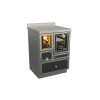 Cuisinières à bois RVE 60 avec four Epoka Finition : Epoka P14