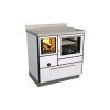 Cuisinières à bois RVE 80 avec four Finition : Standard Blanc