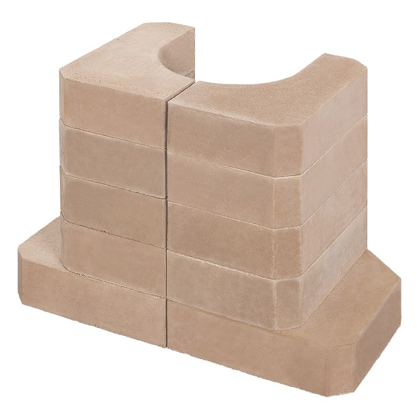 Set Accumulation 04 pour poêle à bois FANTASY, GREMIO - 38 kg