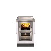 Cuisinière à bois ML 80 Finition : Standard Noir