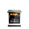 Cuisinière à bois ML 80 LUX Finition : Standard Noir