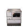 Cuisinières à bois RE 90 Variant avec four Finition : Variant Bronze Métalisé