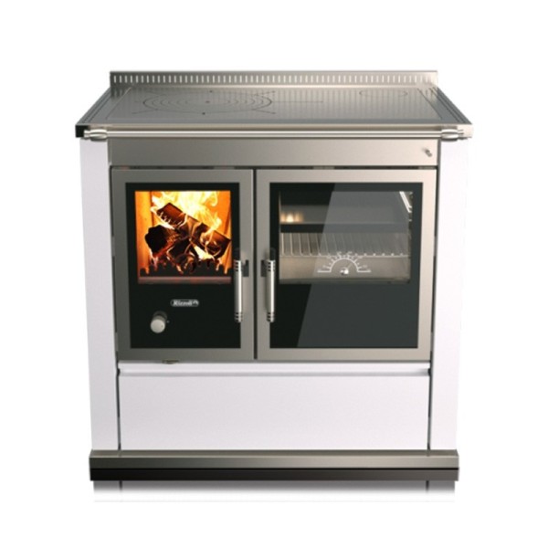 Cuisinières à bois S 90 avec four Dekor avec niche arquée