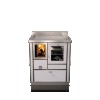 Cuisinières à bois RVI 70  Epoka avec four Finition : Epoka P14