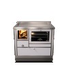 Cuisinières à bois RVI 100 avec four Finition : Standard Noir