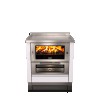 Cuisinières à bois MZ 80 Finition : Standard Noir