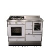Cuisinières à bois RE 120 combi avec four Finition : Standard Noir