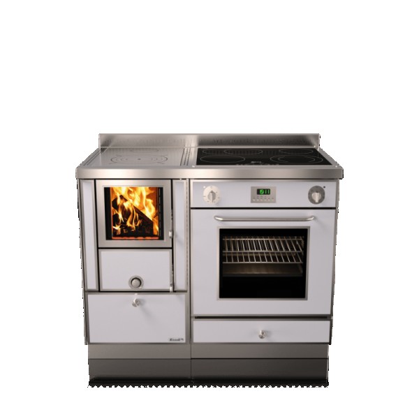 Cuisinières à bois RVE 105  Variant combi sans four