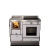 Cuisinières à bois RVE 105 Epoka combi sans four Finition : Epoka P44