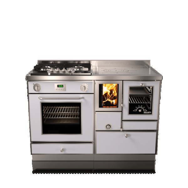 Cuisinières à bois RVE 120 combi avec four