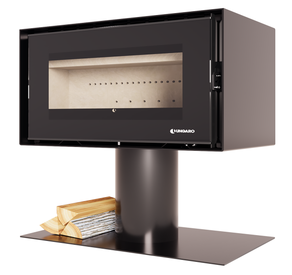 Poêle à bois LORIUM 90 FREE TEE grandes bûches de 50 cm