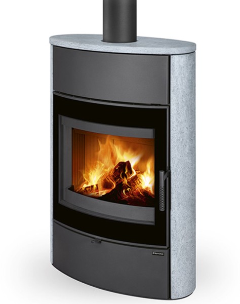 Poêle à bois NAVIA N24 G Accumulation grandes bûches de 50 cm