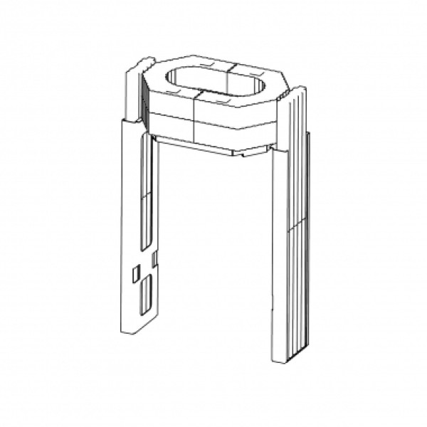 Set Accumulation pour poêle à bois ECUADOR ACIER 94 Kg