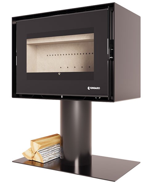 Poêle à bois LORIUM 65 FREE TEE grandes bûches de 50 cm