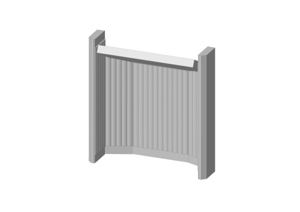 Chambre de combustion en chamotte pour poêle à bois Aledo  et Aledo G - Fireclay chamber - 276B 2010 001