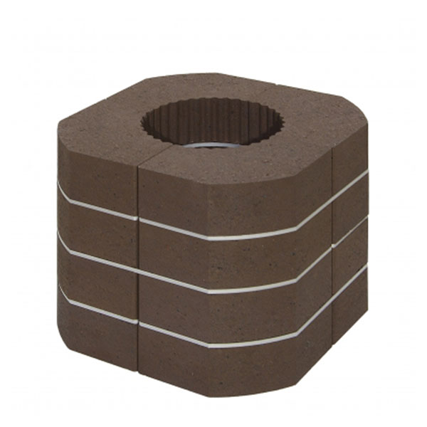 Set Accumulation supérieur AKKUM KV 07 - 56 Kg- pour poêle cheminée BARACCA