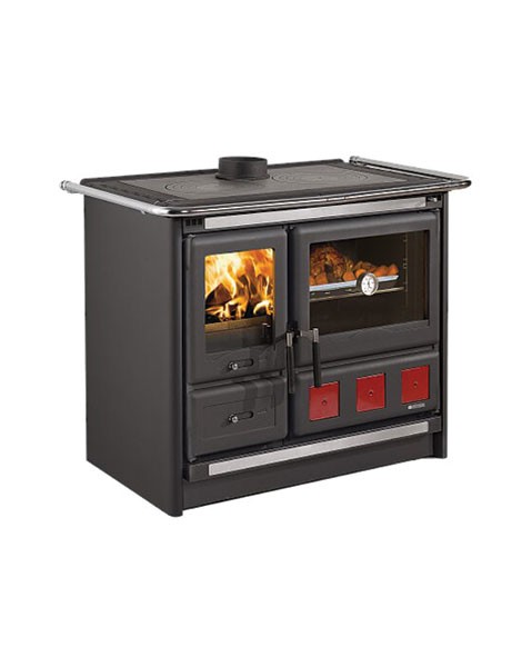 Cuisinière à bois Rosa XXL 5.0 - STEEL