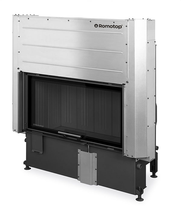 Foyer en béton noir élégant - porte relevable IMPRESSION 3G L 97.51.16