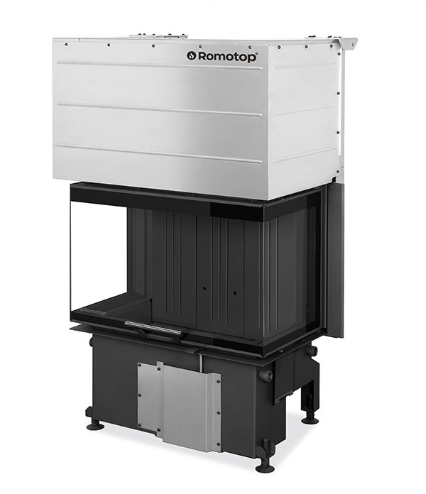 Foyer en béton noir élégant - porte relevable IMPRESSION C 3G L 74.51.37.26