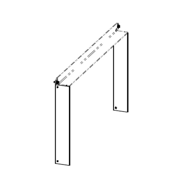 Cadre pour foyer de cheminée I3LK RAM 13