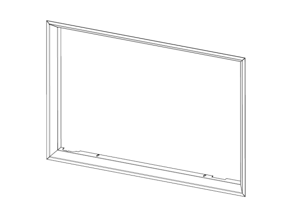 Cadre pour foyer de cheminée I3Z RAM 06