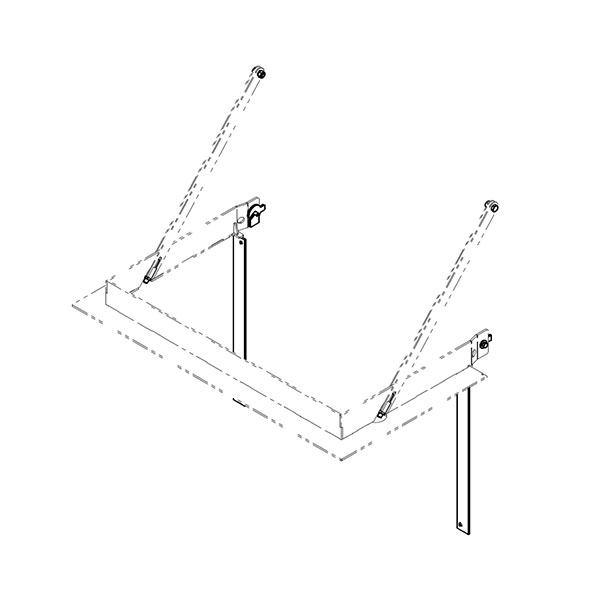Cadre pour foyer de cheminée IC3LH RAM 13