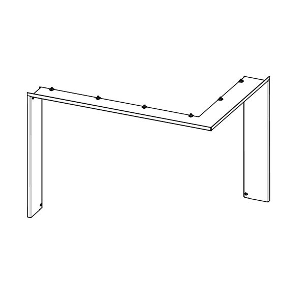 Cadre pour foyer de cheminée IR3LG RAM 11