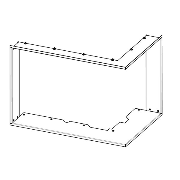 Cadre pour foyer de cheminée IR3LG RAM 12
