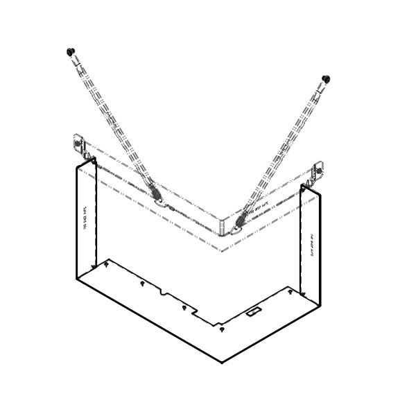 Cadre pour foyer de cheminée IR3LG RAM 14