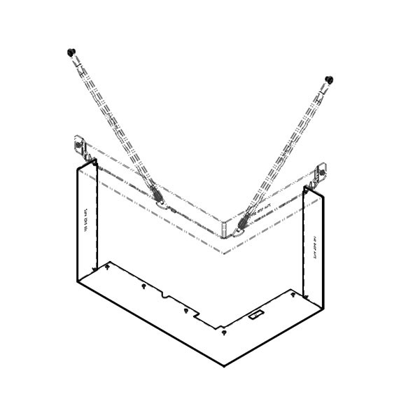 Cadre pour foyer de cheminée IR3LG RAM 14