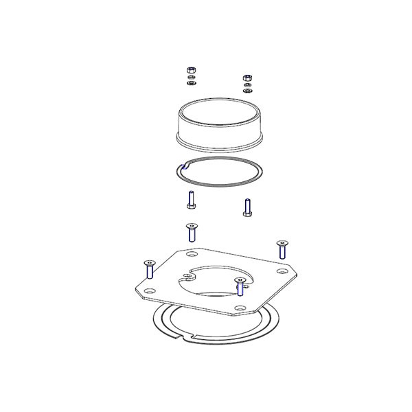 Sortie de fumée de 150mm I3 HRDLO 150