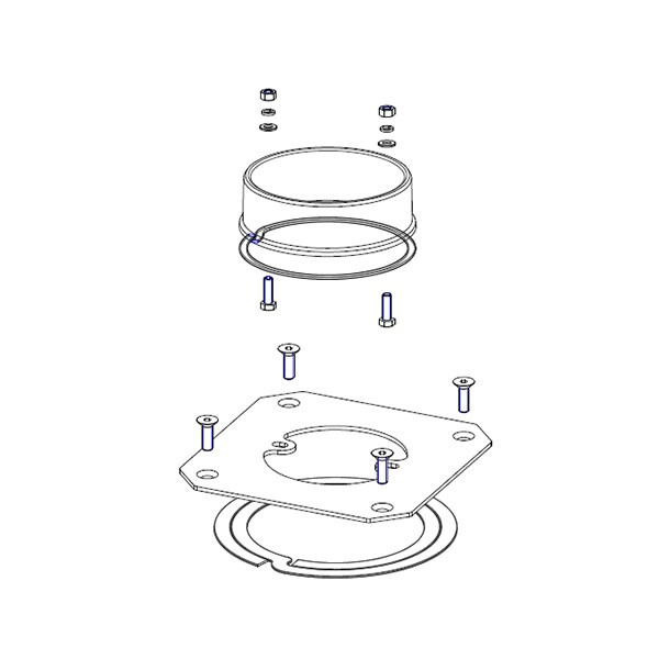 Sortie de fumée de 160mm I3 HRDLO 160