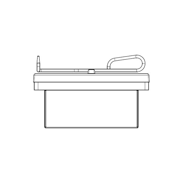Grille avec cendrier I3 ROST 04
