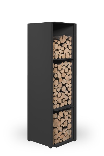 COFFRE DE RANGEMENT pour bois ESQUINA H - droite