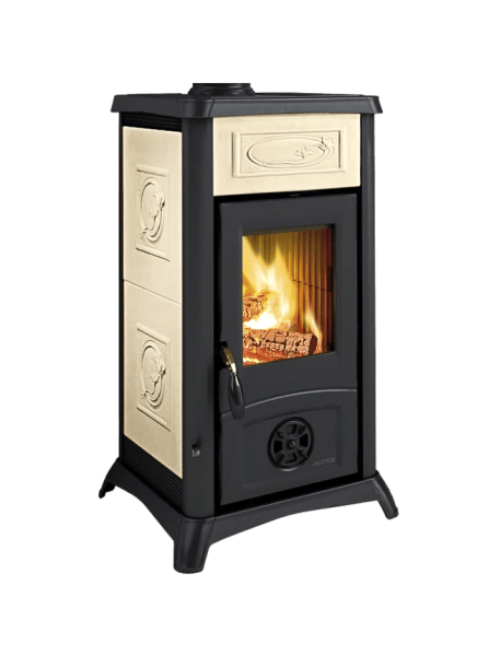 Poêle à bois GEMMA LEAN CERAMICA