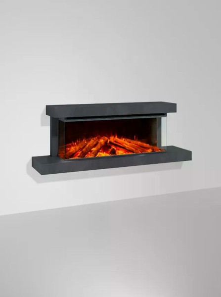 Cheminée électrique LUMEN 1200 avec cadre