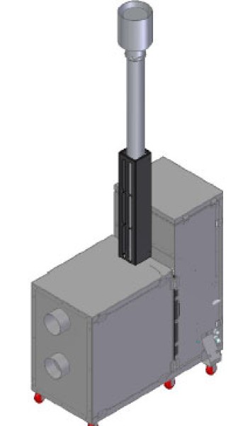 Protection anti-brûlure pour le tuyau TURBOPELLET