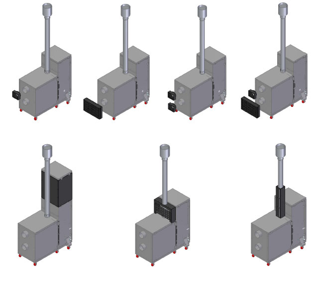 Table réchauffée TURBOPELLET
