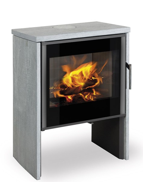 Poêle à bois RIANO N grandes bûches de 50 cm