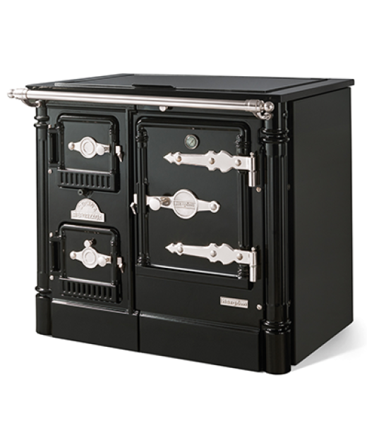 Cuisinière à bois L-07/90 CH - L-07/90 CH - Plaque en vitrocéramique relevable