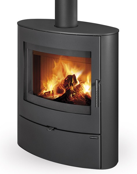 Poêle à bois NAVIA grandes bûches de 50 cm