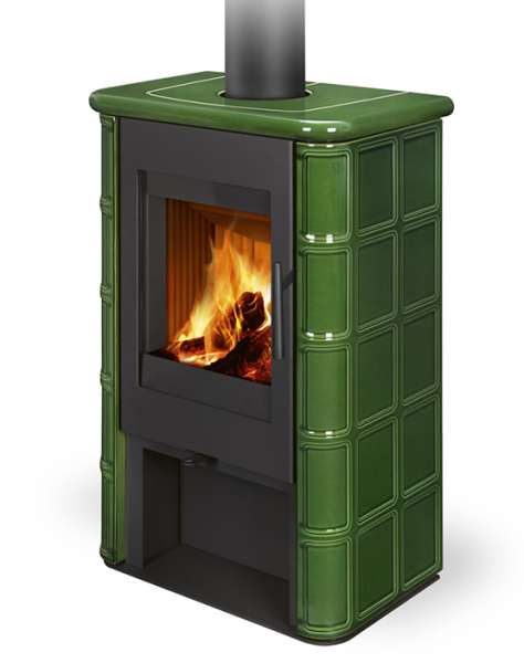 Poêle à bois SIENA N 02 avec bûcher