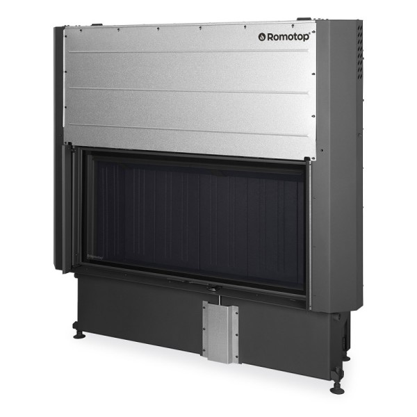 Foyer chamotte noire - porte relevable IMPRESSION 2G L 118.60.01