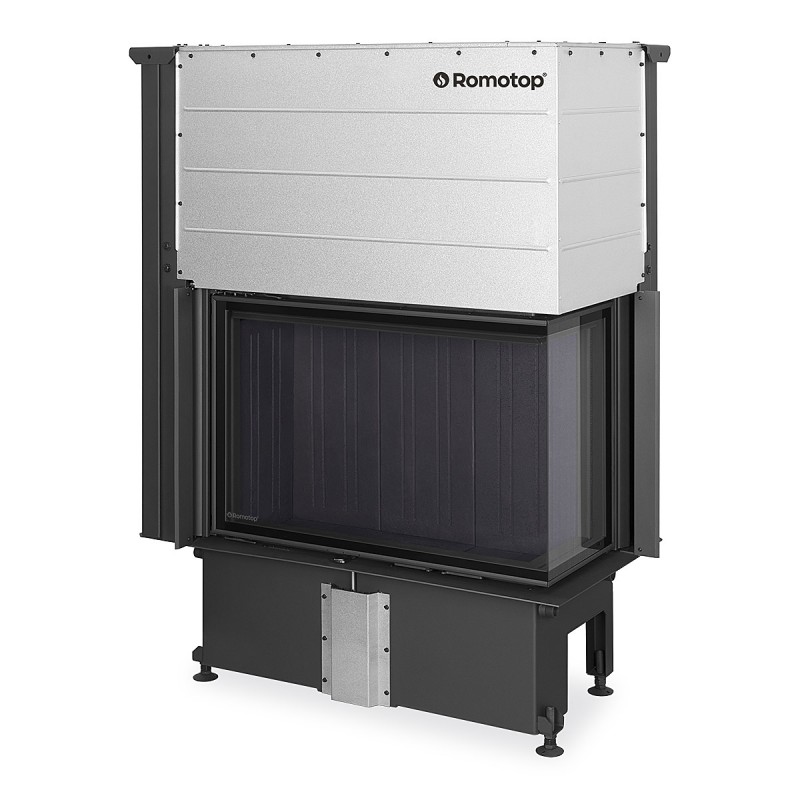 Foyer porte chamotte noire - coulissante IMPRESSION R 2G L 83.60.34.21 - Angle à droite (ou gauche)