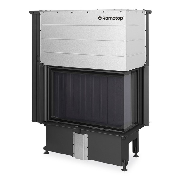 Foyer porte chamotte noire - coulissante IMPRESSION R 2G L 83.60.34.21 - Angle à droite (ou gauche)