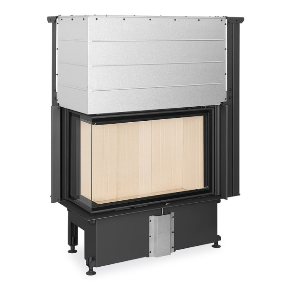 Foyer porte chamotte crème - coulissante IMPRESSION L 2G L 83.60.34.21 - Angle à gauche (ou droite)