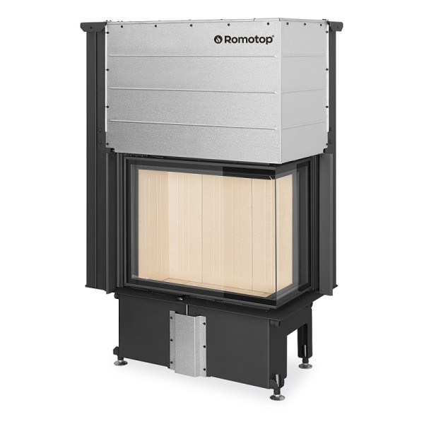 Foyer porte chamotte crème - coulissante IMPRESSION R 2G L 71.60.34.21 - Angle à droite (ou gauche)