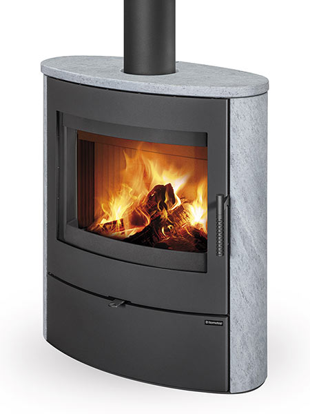 Poêle à bois Navia N24 grandes bûches de 50 cm