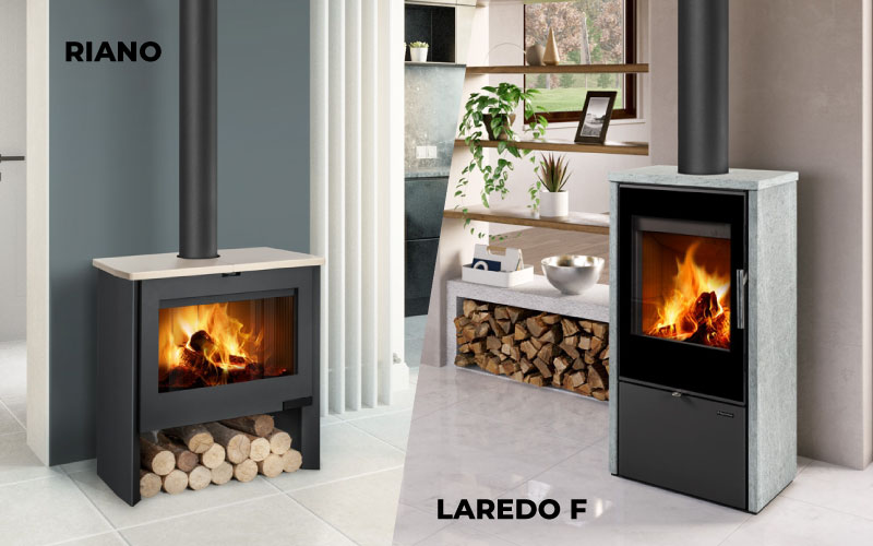 Romotop, premier fabricant de poêles à bois et cheminées, propose le RIANO en céramique et le LAREDO F en serpentine, adaptés à tous les styles d’intérieurs.